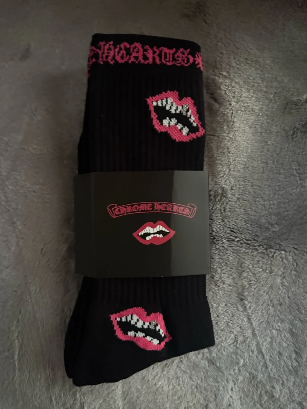 Chrome Hearts Men’s Black Socks